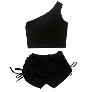 ست تاپ و شلوارک زنانه مدل SET5200