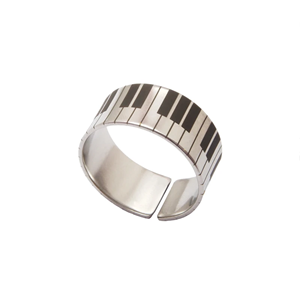انگشتر طرح پیانو مدل 5063