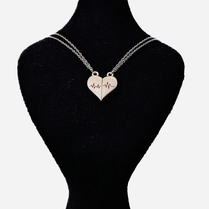 گردنبند طرح قلبی مدل 5066